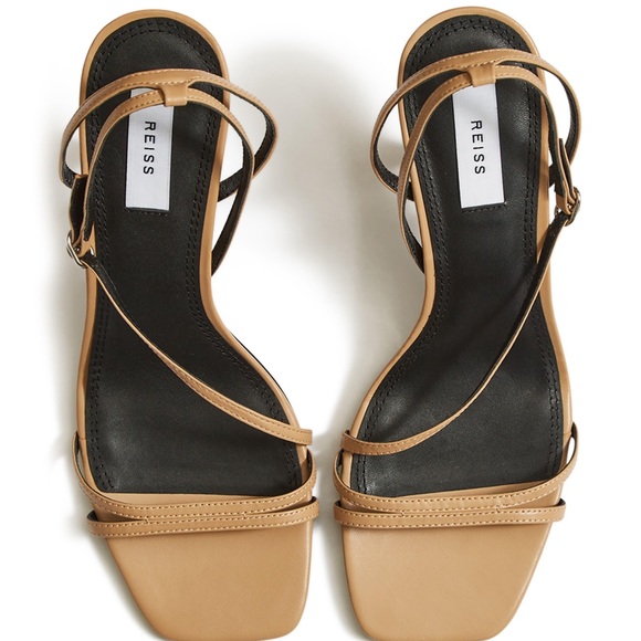 SOLD Reiss Bali Green Sandals 8.5 - Picture 2 of 3